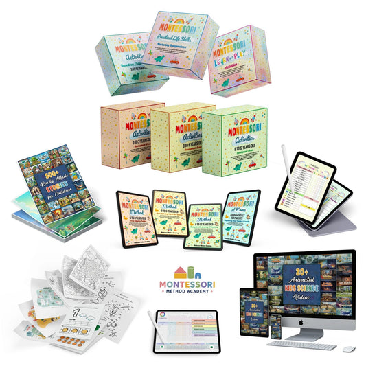 Montessori Education Kit - 4000+ Montessori Activities - Montessori Method Academy